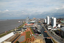 Alter und neuer Hafen Bremerhaven