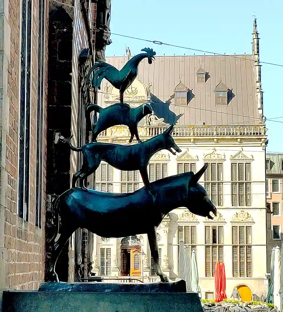 Freiplastik Bremer Stadtmusikanten