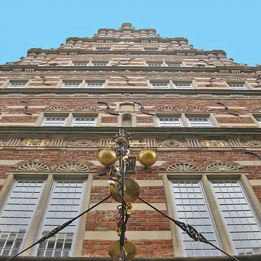 Renaissance-Giebel der Stadtwaage