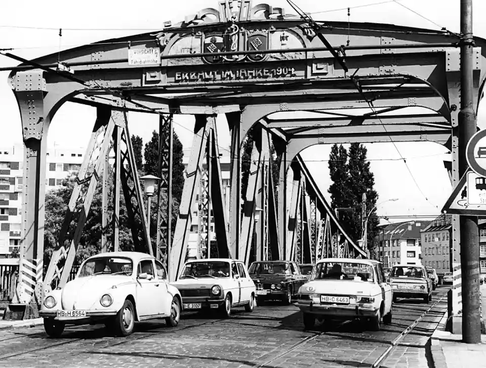 Alte Geestebr&uuml;cke, 1976