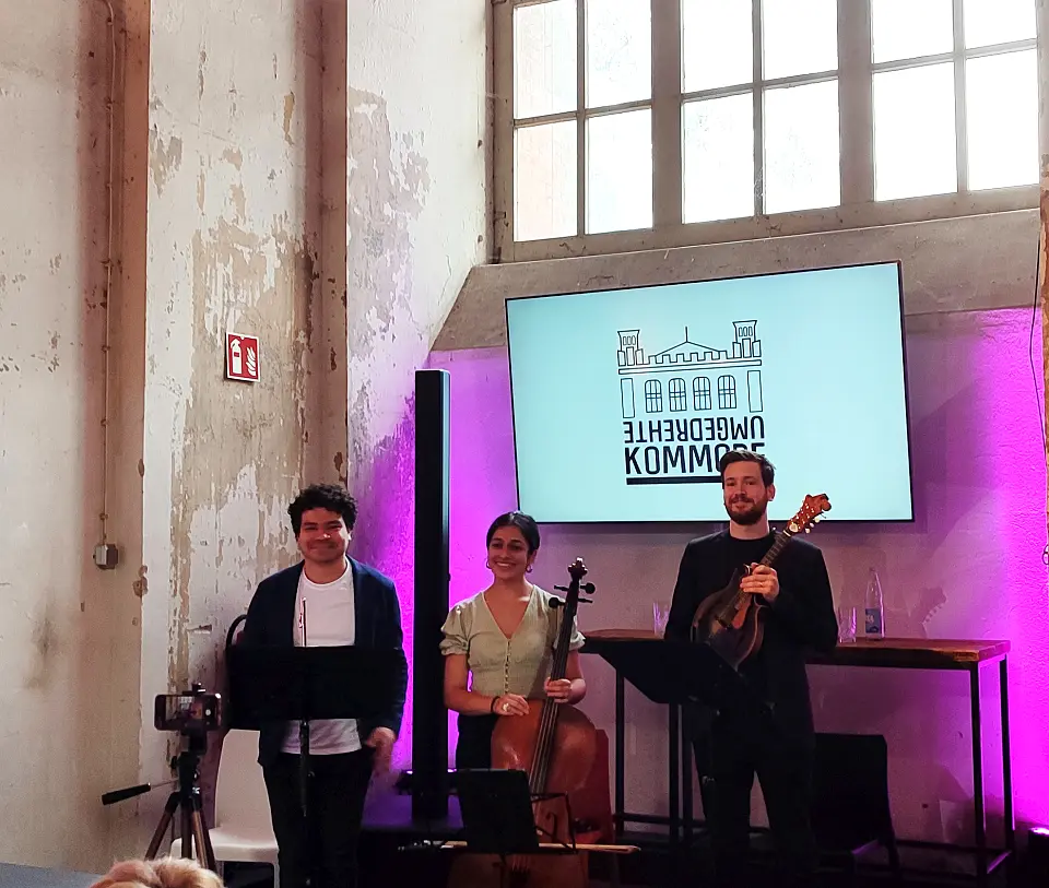 Das Alafia Ensemble begeisterte die G&auml;ste mit seiner Musik.