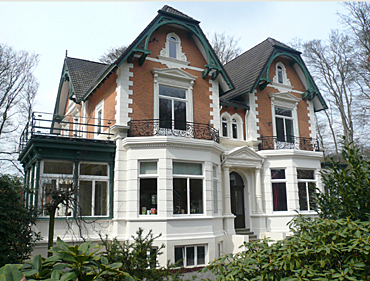 Villa Waldwiese am Ortsrand von St. Magnus