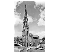 Große Kirche im Jahr 1970