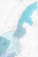 Statistische Bezirke in Bremen-Nord