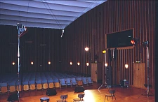 Innenaufnahme des Sendesaals