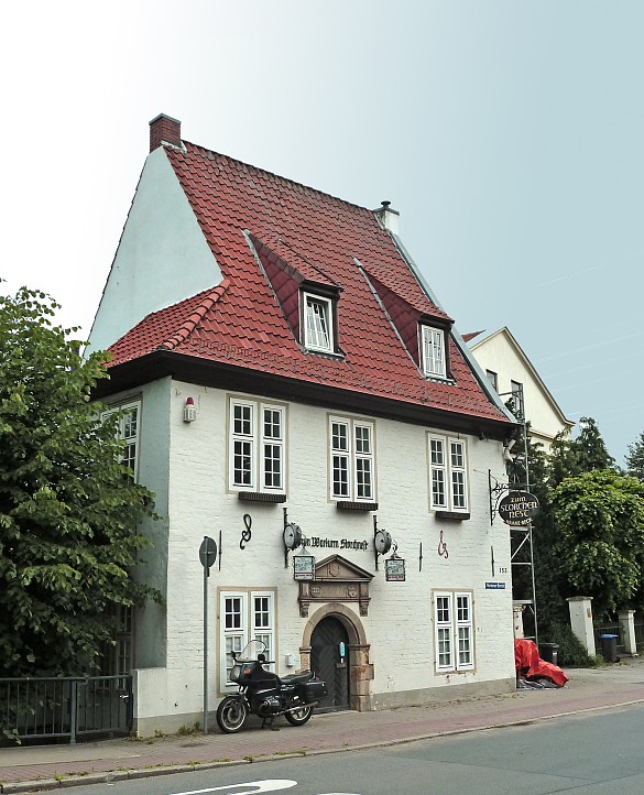 Storchennest, Altes Zollhaus an der Ochtum 