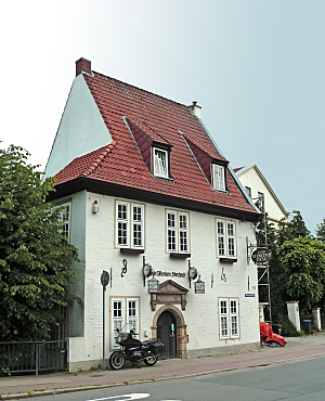 Storchennest, Altes Zollhaus an der Ochtum 