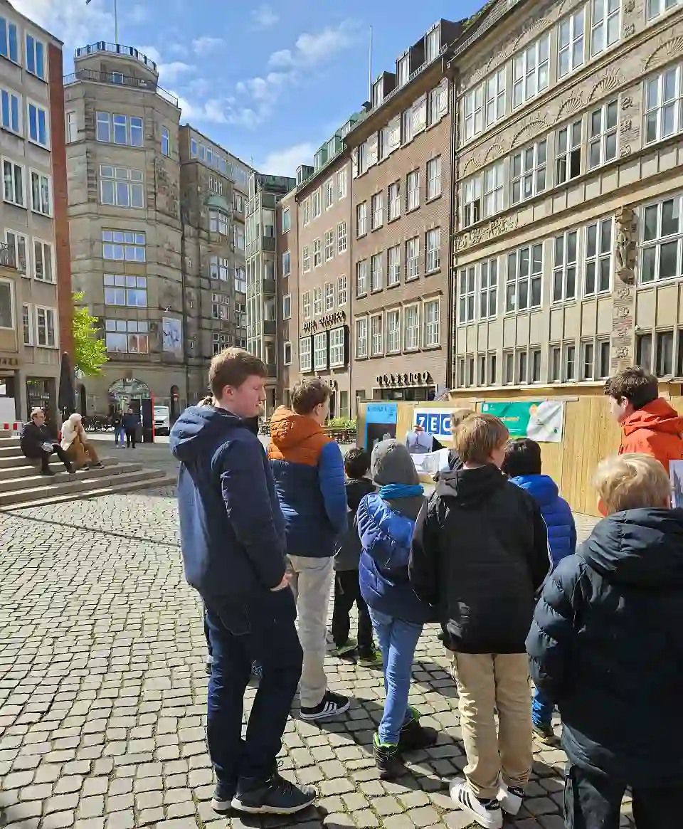 Die Baumwollb&ouml;rse ist schon in Sicht