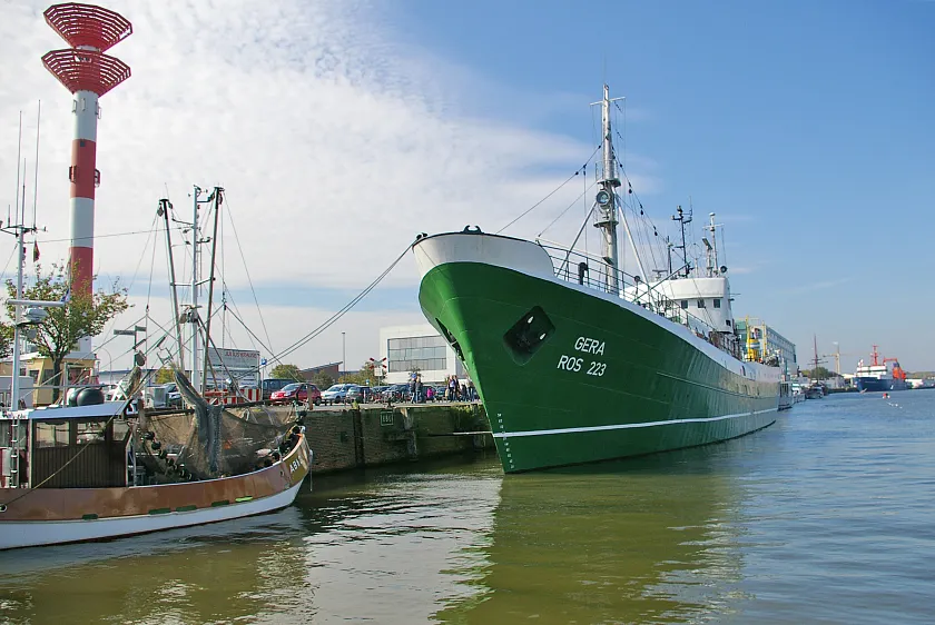 FMS "Gera" im Schaufenster Fischereihafen