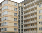 Laubenganghaus, 1954 von Karl Franzius