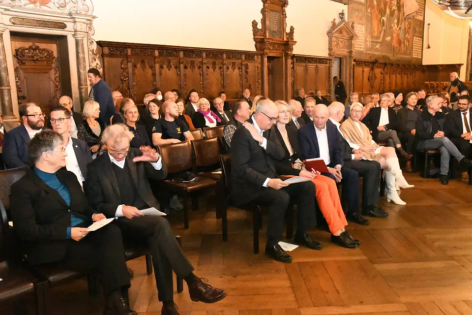 Das Publikum noch vor der Preisverleihung