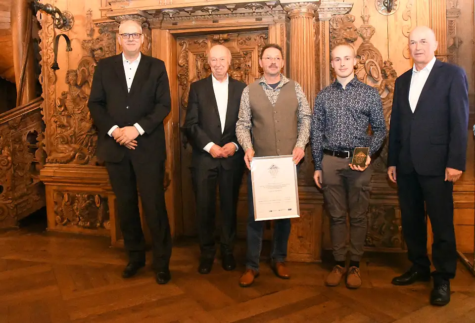 Denkmalpreis f&uuml;r die Tischlerei J&uuml;rgen Zimmermann