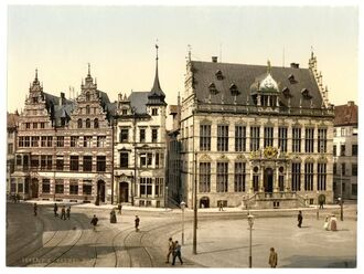 1. historisches Bild von Bremer Marktplatz