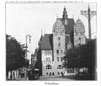 2. historisches Bild von Polizeihaus