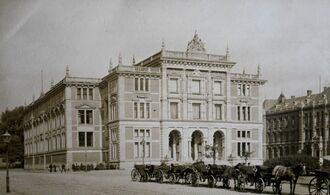 1. historisches Bild von Museum für Natur-, Völker- und Handelskunde & Kolonial- und Überseemuseum & Überseemuseum