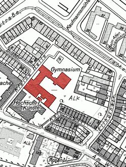 1. Kartenansicht von Lyzeum Kleine Helle