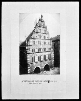 2. historisches Bild von Stadtwaage