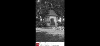 1. historisches Bild von Klinik Hohenkamp, Gartenpavillon