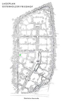 1.  von Gräberfeld für 169 Niederländer (Feld N)