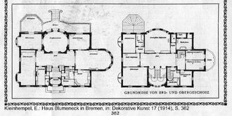 2.  von Haus Blumeneck & Villa Biermann & Lyzeum Vietor & Kippenberg Gymnasium