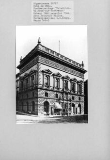 1. historisches Bild von Allianz-Haus