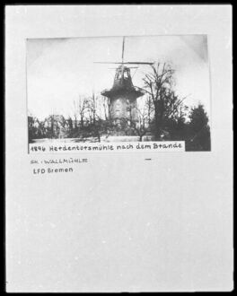1. historisches Bild von Herdentorswallmühle
