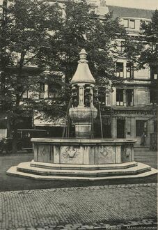 1. historisches Bild von Marcusbrunnen
