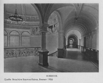 13. historisches Bild von Baumwollbörse