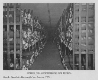 20. historisches Bild von Baumwollbörse