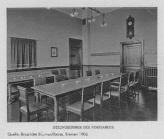 21. historisches Bild von Baumwollbörse