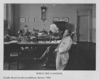 23. historisches Bild von Baumwollbörse