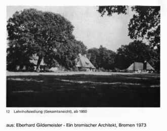 1. historisches Bild von Lehnhofsiedlung