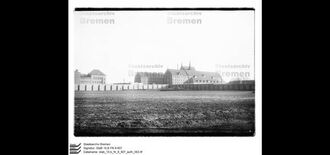 3. historisches Bild von Strafanstalt Oslebshausen, Hauptgebäude & Justizvollzugsanstalt Oslebshausen