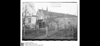 4. historisches Bild von Strafanstalt Oslebshausen, Hauptgebäude & Justizvollzugsanstalt Oslebshausen