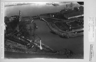 3. historisches Bild von Oberfeuer am Neuen Hafen