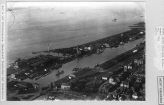 4. historisches Bild von Oberfeuer am Neuen Hafen