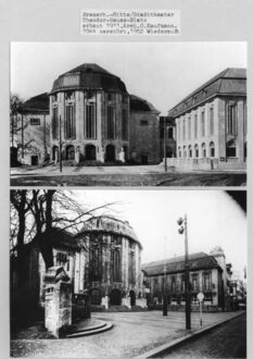 2. historisches Bild von Stadttheater