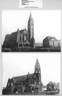 1. historisches Bild von Herz-Jesu-Kirche