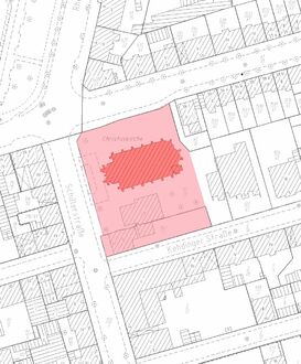 1. Kartenansicht von Christuskirche und Altes Pfarrhaus der Christusgemeinde