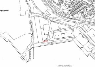 1. Kartenansicht von Getreideverkehrsanlage, Verwaltungsgebäude