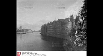 6. historisches Bild von Hagensburg & Weserburg & Ad. Hagens und Co. & Schilling und Co. & Neues Museum Weserburg & Weserburg | Museum für moderne Kunst