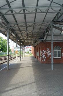 2. aktuelles Bild von Bahnsteigüberdachung