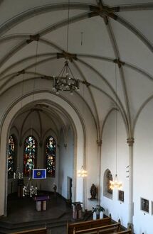 12. aktuelles Bild von Gründungsbau und Kapelle des Krankenhauses St. Joseph-Stift