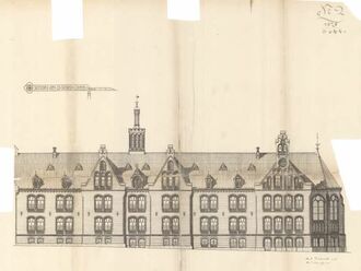 3.  von Gründungsbau und Kapelle des Krankenhauses St. Joseph-Stift