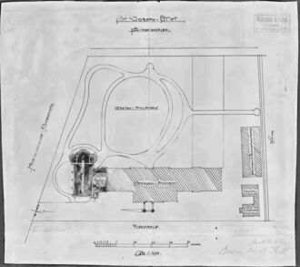 10.  von Gründungsbau und Kapelle des Krankenhauses St. Joseph-Stift