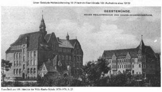 1. historisches Bild von Reform-Real-Gymnasium Geestemünde & Raabe-Schule