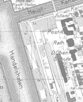 2. Kartenansicht von Speicher A des Handelshafens & Nordsee-Hauptverwaltung