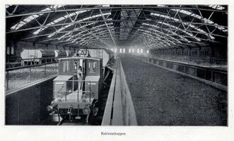 2. historisches Bild von Gaswerk Woltmershausen, Kohlenschuppen (Gebäude 29)