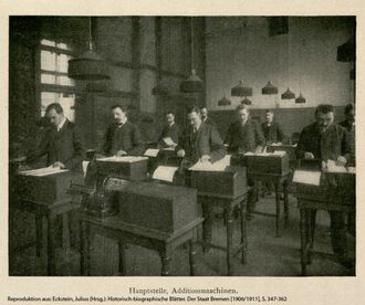 14. historisches Bild von Sparkasse am Brill