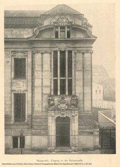 8. historisches Bild von Sparkasse am Brill